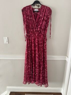 Sabina Musayev Fuschia Pink Maxi Dress-S